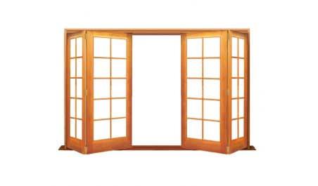 10 light: four door bifold - 2 left + 2 right