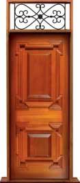 madrid: door in frame