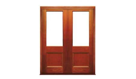 victorian single light: double door