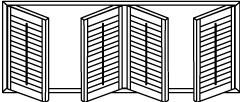 4panel 2-hinged-left-with-T-post-2-right-(LRTLR)